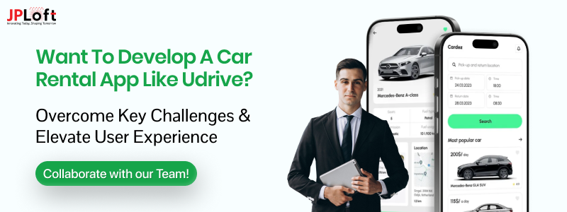 Want to develop a car rental app like Udrive